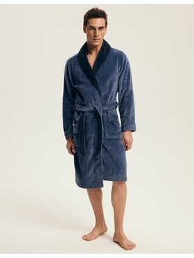 Henderson Henderson Szlafrok 43375 Granatowy