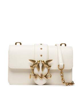 Pinko Pinko Handtasche Love Mini Icon Simply 6 Cl AI 22-23 PLTT 1P22TW Y5H7 Weiß