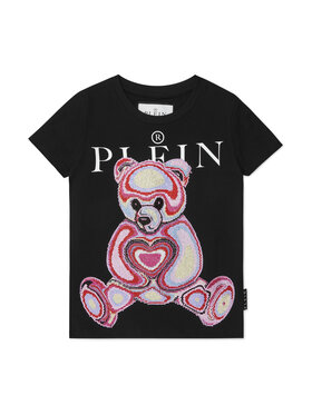 PHILIPP PLEIN PHILIPP PLEIN Tričko 27819 Čierna Regular Fit