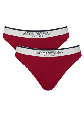 Emporio Armani Underwear Emporio Armani Underwear Комплект бразильських трусиків EW005197 AF27298 U5084 Бордовий