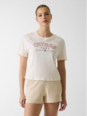 Guess Guess T-Shirt 181840 Béžová Classic Fit