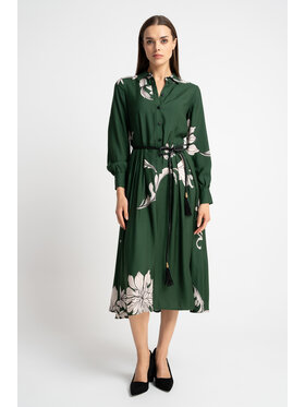 CLICK CLICK Φόρεμα καθημερινό 60-6153 Πράσινο Regular Fit