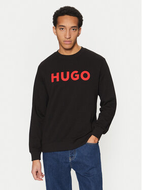 HUGO Hugo Bluza Dem 50477328 Czarny Regular Fit