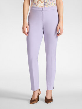 Elena Mirò Elena Mirò Spodnie materiałowe P062P400469N009 Fioletowy Regular Fit