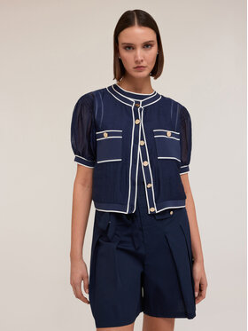 Motivi Motivi Koszula 5222Q000787N0Z4 Niebieski Regular Fit