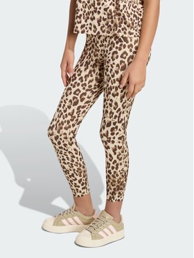 adidas adidas Legginsy 164840 Beżowy Fitted Fit