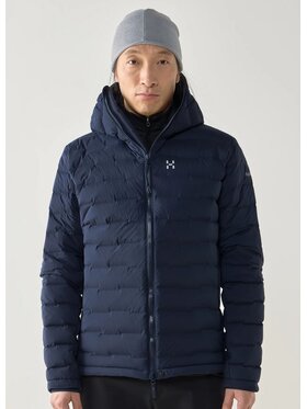 Haglöfs Haglöfs Kurtka puchowa Spitz Down Hood Men Granatowy Regular Fit