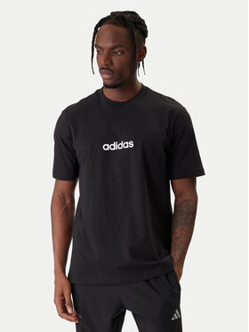 adidas adidas T-Shirt Essentials Linear JE8993 Czarny Regular Fit