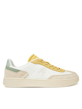 Tommy Hilfiger Tommy Hilfiger Laisvalaikio batai Th Heritage Sneaker FW0FW08643 Balta