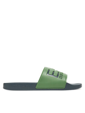 EA7 Emporio Armani EA7 Emporio Armani Klapki 7X000108 AF15118 M8132 Zielony