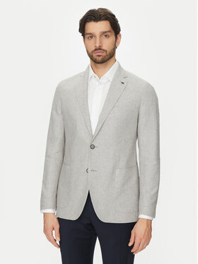 Michael Kors Michael Kors Marynarka MK0SB01083 Szary Regular Fit