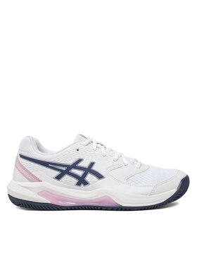Asics Asics Boty na tenis Gel-Dedicate 8 Clay 1042A255 Bílá