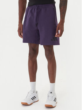 adidas adidas Športové kraťasy Z.N.E. JW4747 Fialová Regular Fit