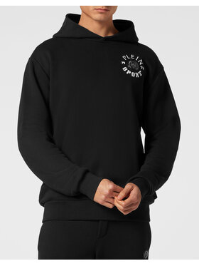 Plein Sport Plein Sport Bluza 13105 Czarny Regular Fit