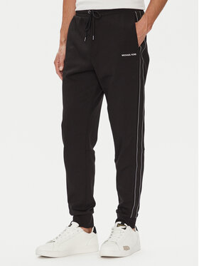 Michael Kors Michael Kors Spodnie dresowe CT4524J5MF Czarny Regular Fit