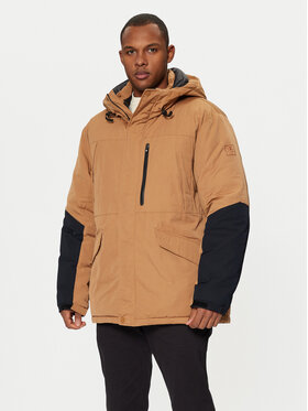 Champion Champion Télikabát 220355 Barna Regular Fit