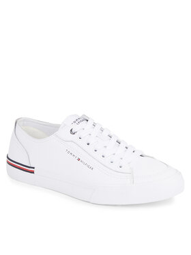 Tommy Hilfiger Tommy Hilfiger Sneakers Corporate Vulc Leather FM0FM04953 Blanc