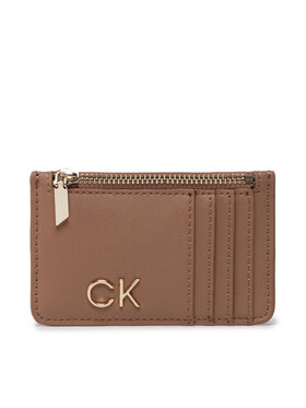 Calvin Klein Calvin Klein Bankkártya tartó Re-Lock Mlti Cardholder K60K609590 Barna