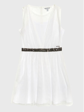 Guess Guess Sukienka elegancka J2RK31 WEEO0 Biały Regular Fit