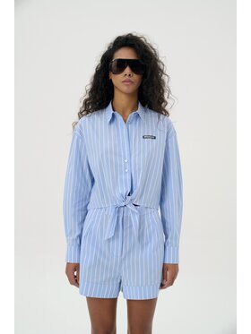 Misaga Misaga Koszula LIVIA SHIRT Niebieski Regular Fit