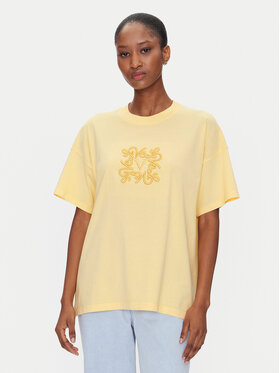 ViCOLO ViCOLO T-Shirt RD0119 Κίτρινο Regular Fit
