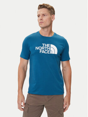 The North Face The North Face T-Shirt Easy NF0A8A6C Niebieski Regular Fit