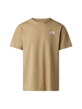 The North Face The North Face T-Shirt NF0A8B6KLK51 Beżowy Regular Fit
