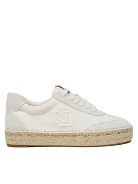 LAUREN RALPH LAUREN LAUREN RALPH LAUREN Espadryle Luize 802959230001 Biały