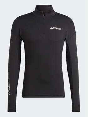 adidas adidas Тениска от техническо трико HZ6252 Черен Slim Fit