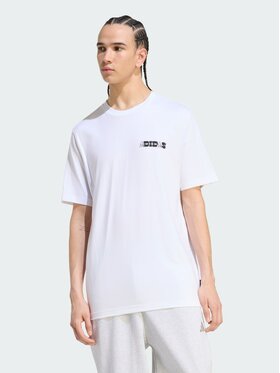 adidas adidas T-Shirt 165585 Biały Regular Fit