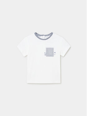 Mayoral Mayoral T-Shirt 1017 Bílá Regular Fit