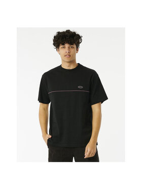 Rip Curl Rip Curl T-Shirt Archive Piping Tee Czarny Regular Fit