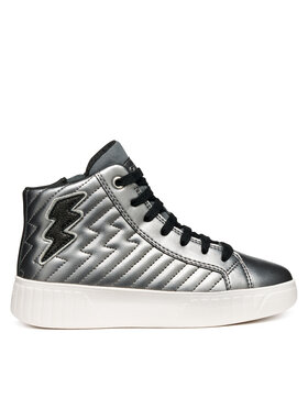 Geox Geox Sneakersy J Mikiroshi J56DVE 000NF C1009 S Srebrny