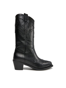 Bronx Bronx Kowbojki Western 47515-A Czarny