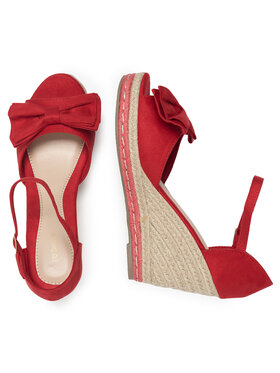 DeeZee Espadrile WYL2710-02 Rdeča