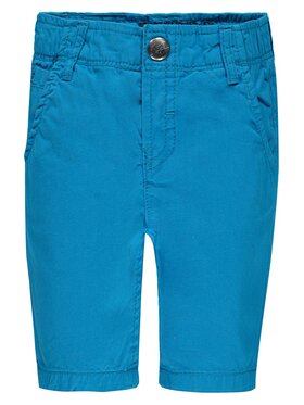 Kanz Kanz Szorty materiałowe 1716975-3440 Niebieski Basic Fit