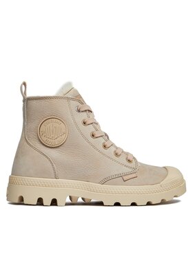 Palladium Palladium Schnürstiefeletten Pampa Hi Zip Wl 95982-271-M Beige