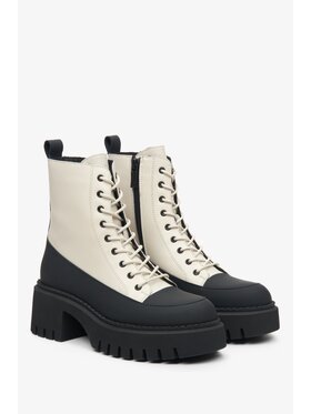 Estro Estro Polokozačky ER00113296 Béžová