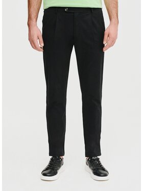 Pako Lorente Pako Lorente Spodnie materiałowe P25SF-WX-015 Czarny Classic Fit