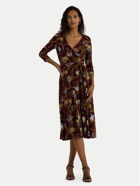 LAUREN RALPH LAUREN LAUREN RALPH LAUREN Haljina za svaki dan 250951440001 Tamnocrvena Slim Fit