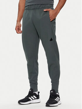 adidas adidas Παντελόνι φόρμας Z.N.E. Winterized IR5244 Πράσινο Regular Fit