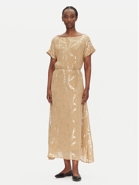 Bruuns Bazaar Bruuns Bazaar Коктейлна рокля Caroli BBW4550 Бежов Regular Fit