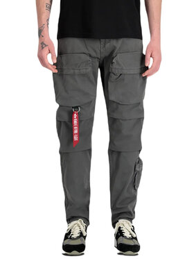 Alpha Industries Alpha Industries Kalhoty z materiálu AI.148207-684-34 Šedá Straight Leg