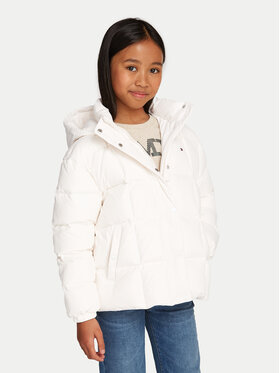 Tommy Hilfiger Tommy Hilfiger Geacă din puf KG0KG08392 Écru Regular Fit