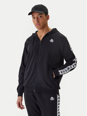 Kappa Kappa Bluza Banda Zamin 3 331U3ZW Czarny Regular Fit