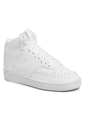 Nike Nike Topánky Court Vision Mid CD5436 100 Biela