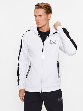 EA7 Emporio Armani EA7 Emporio Armani Bluza 6RPM31 PJ07Z 1100 Biały Regular Fit