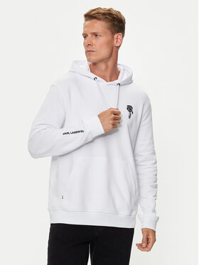 KARL LAGERFELD KARL LAGERFELD Mikina 705401 543910 Biela Regular Fit