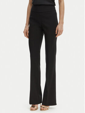 Rinascimento Rinascimento Текстилни панталони CFC0127876003 Черен Slim Fit