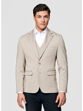 Pako Lorente Pako Lorente Marynarka P26SF-3X-007 Beżowy Slim Fit